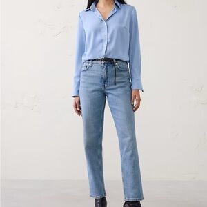 Banana Republic Light Blue Button-Up Shirt